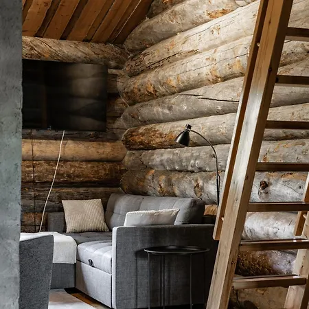 Chalet Blueberry - Cozy Log Near Slopes Ruka